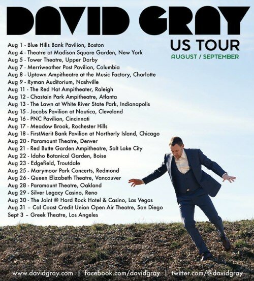 David Gray Tour Dates 2014