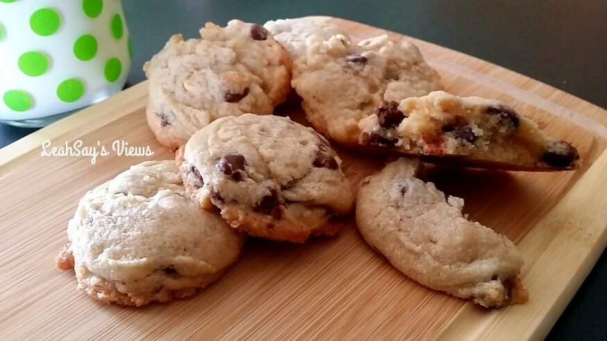 Chewy Chocolate Chip Cookies And Ice Cold Milk or Tea Party. Better know as grandson's vs granddaughter's on baking day! #cookie #ChocolateChipCookies #MilkandCookies #AfternoonTea #TeaParty #ad
